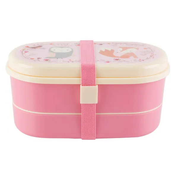 WOODLAND FRIENDS FOX BENTO LUNCH BOX 