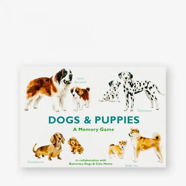 DOGS AND PUPPIES MEMORY GAME 