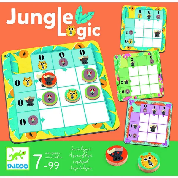 IQ Puzzle GAME JUNGLE LOGIC 