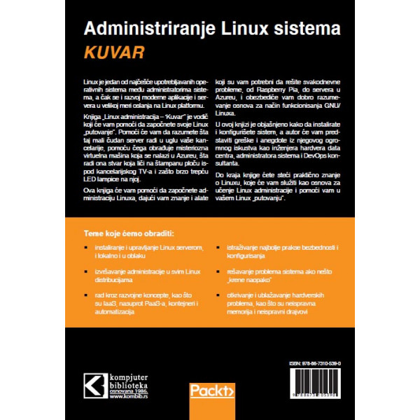 ADMINISTRIRANJE LINUX  SISTEMA Kuvar 