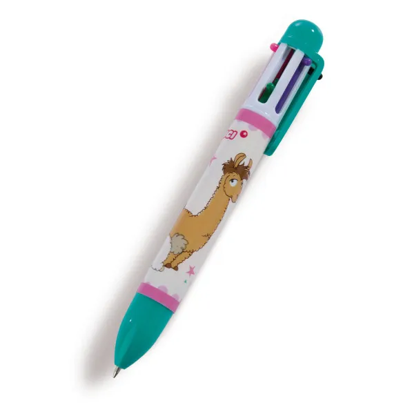 Hemijska olovka sa mastilom u više boja LA LA LAMA 