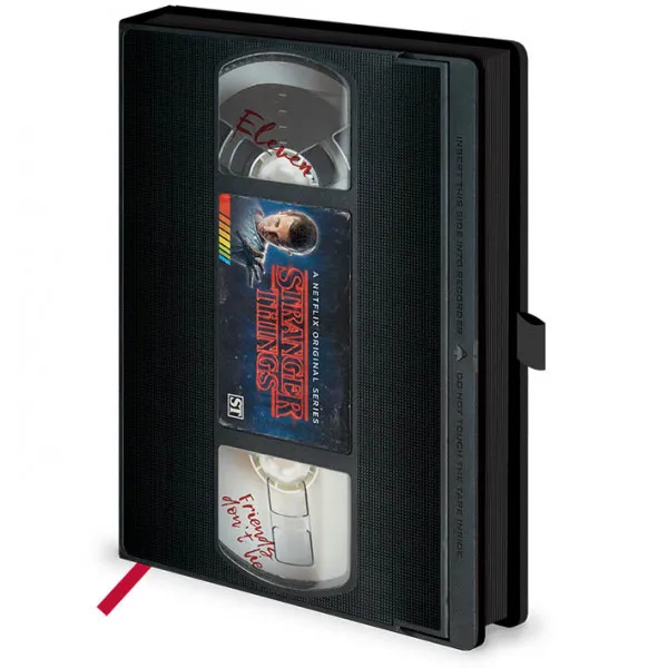 Notes Premium A5 STRANGER THINGS Season 1 VHS 