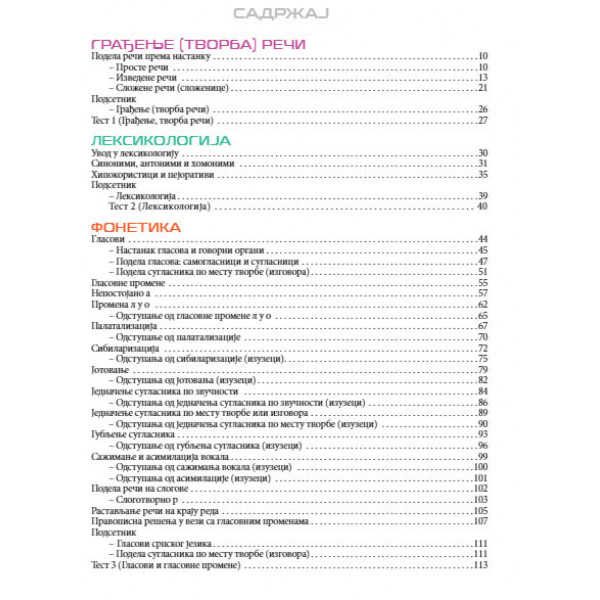 neakt SRPSKI JEZIK ZA 6. RAZRED GRAMATIKA 