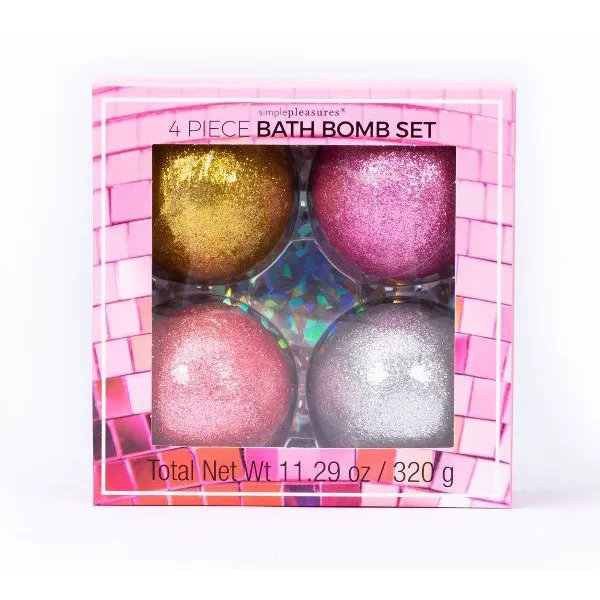 Kozmetički Set GLITTER BALL BATH BOMB SET 