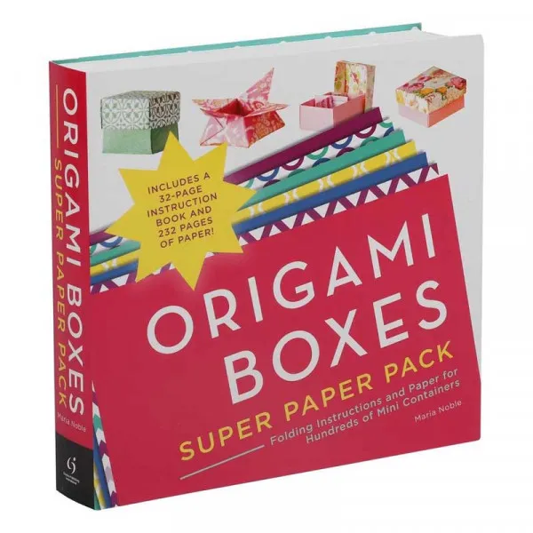ORIGAMI BOXES SUPER PAPER PACK 