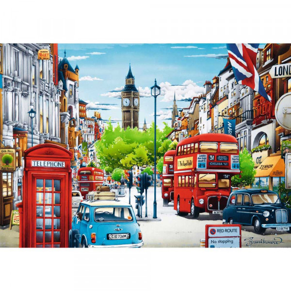 Puzzle 1000 TREFL London Street 