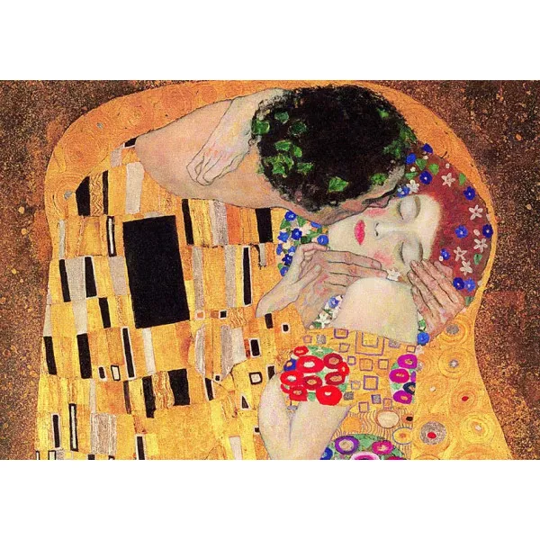 Puzzle TREFL Klimt Art The Kiss 1000 