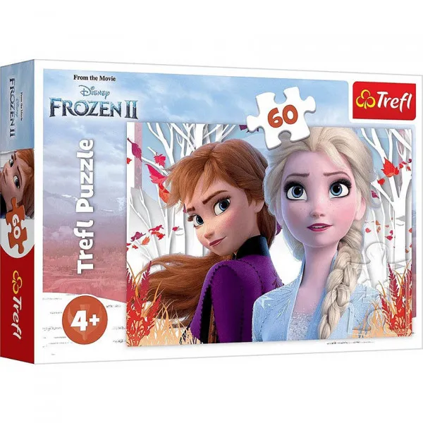 Puzzle TREFL Frozen 2 The Enchanted World Of Anna & Elsa 60 
