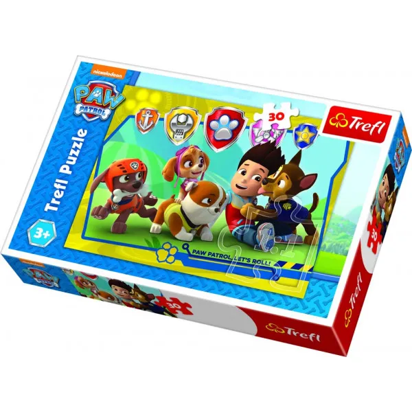 Puzzle TREFL PAW Patrol Ryder And Friends 30 