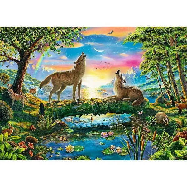 Puzzle TREFL Wolfs nature 500 
