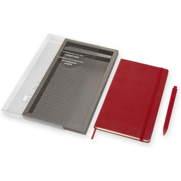 Notes A5 MOLESKINE poklon olovka, crvena 