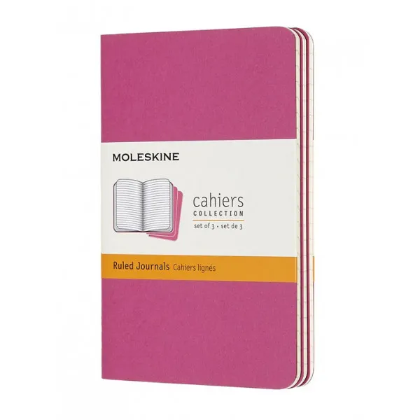 Notes MOLESKINE Pocket Set od 3, pink 