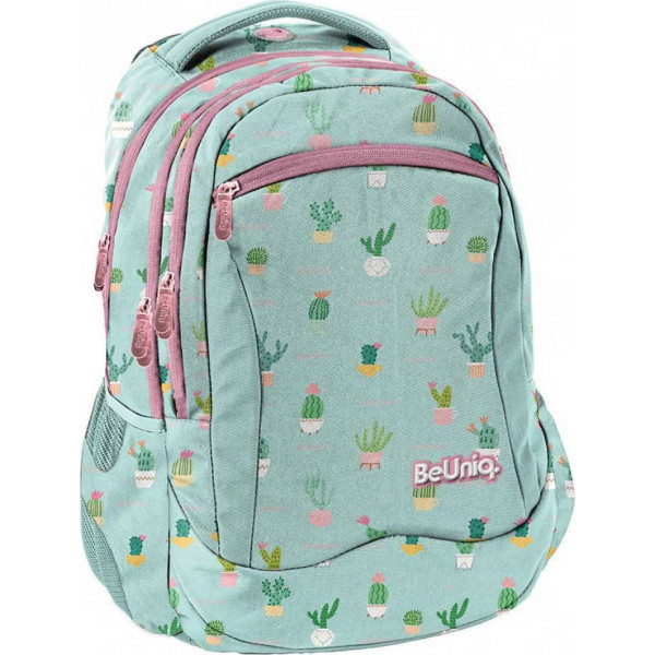 Školski Ranac BACKPACK BeUniq MINT CACTUS 