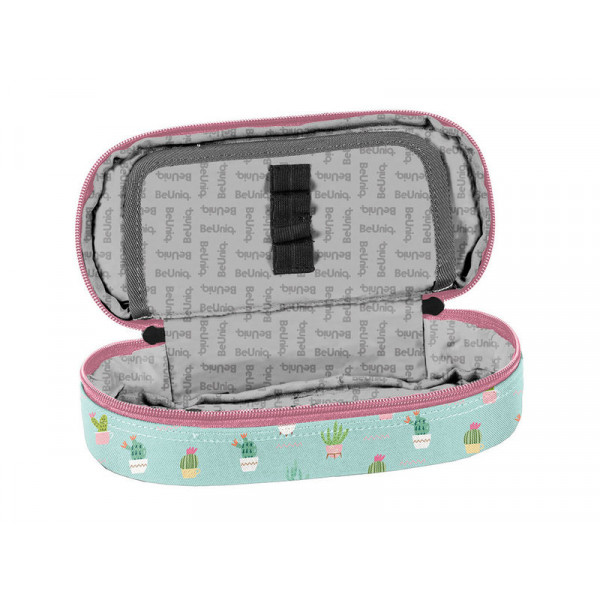 Školska Pernica PENCIL CASE BeUniq MINT CACTUS 