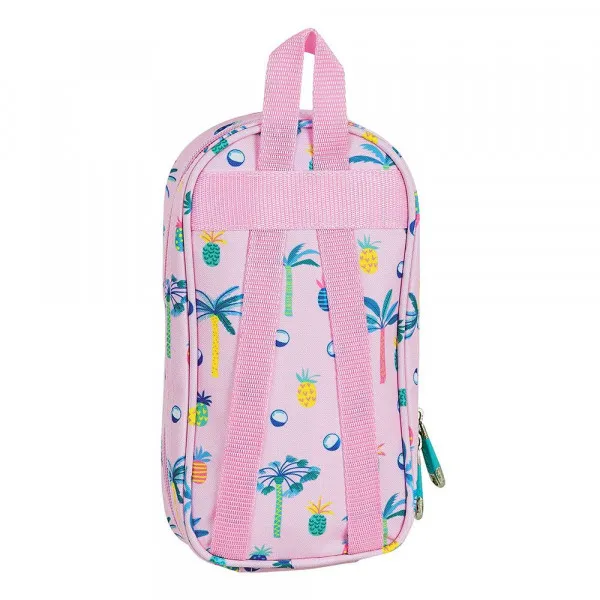 Torbica PENCIL CASE BACKPACK WITH 4 CASES PARADISE 