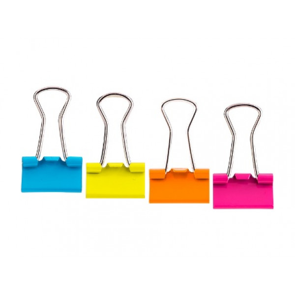 Štipaljke za papir DELI  25/19/15x0,4mm (mix veličina) 