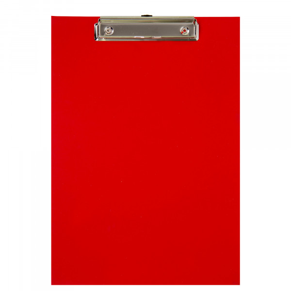 Mapa sa klipsom plastificirana A4 Noki crvena 