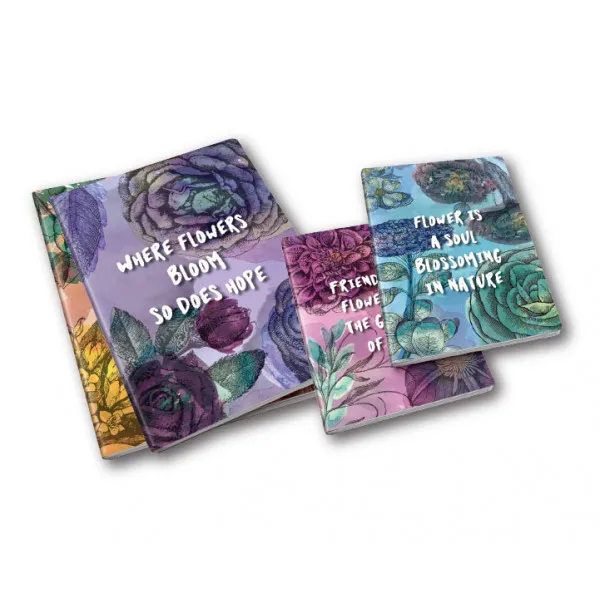 Sveska Floral A4 meki povez 52l, 80gr 