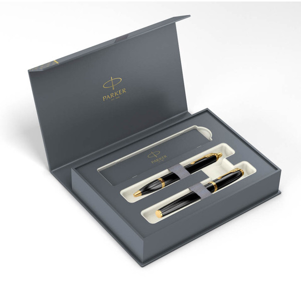 Poklon set PARKER ROYAL DUO IM Black GT (hemijska i penkalo) 