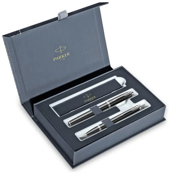 Poklon set PARKER ROYAL DUO IM Black CT (hemijska i roler) 