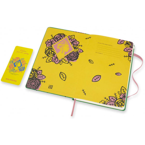 Notes FRIDA KAHLO - zeleni 