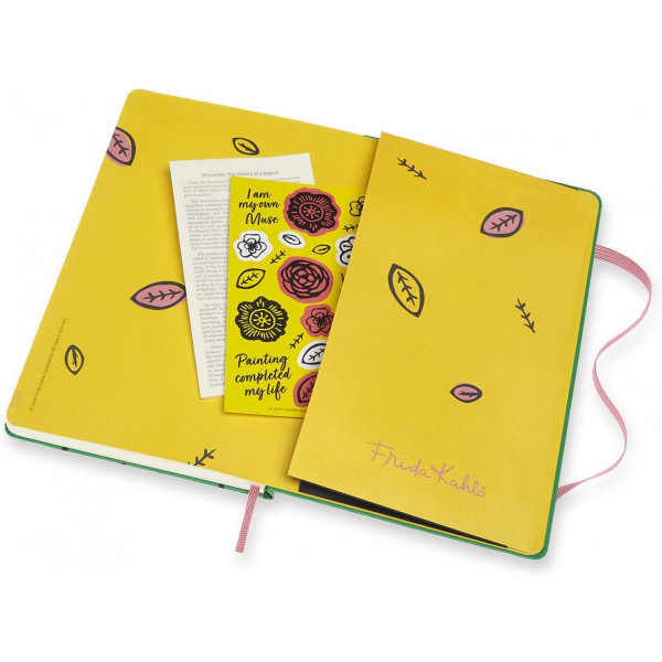 Notes FRIDA KAHLO - zeleni 