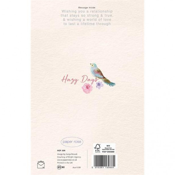 Čestitka za venčanje TWO BIRD CAKE 