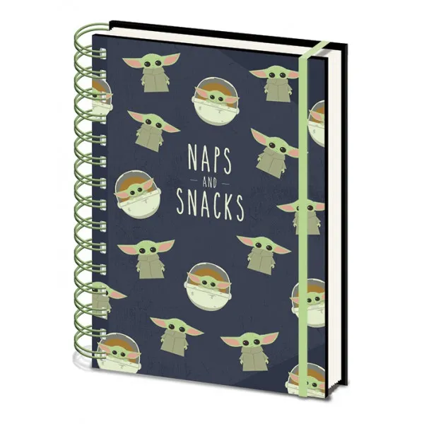 Notes A5 STAR WARS THE MANDALORIAN Naps and Snacks 