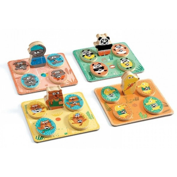 Četiri edukativne igre LUDO PARK 