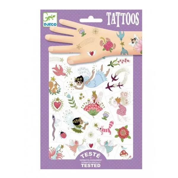DJECO Tetovaže FAIRY FRIENDS 