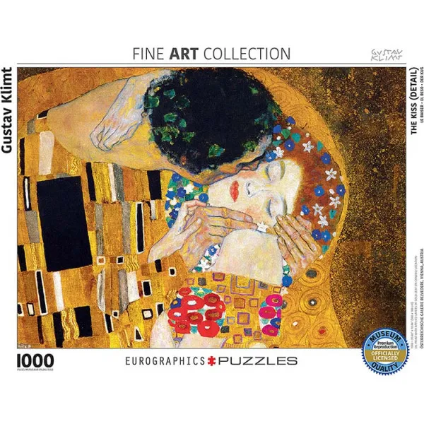 Puzzle THE KISS (DETAIL) 1000kom 