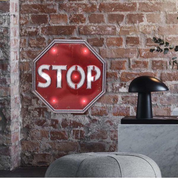 Zidna dekoracija ZNAK STOP 