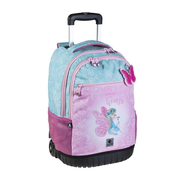 Ranac školski sa točkićima WINGS 