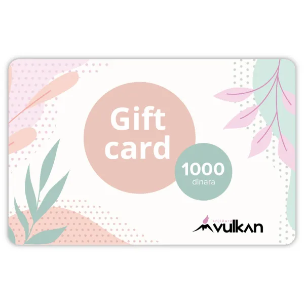 GIFT KARTICA / VAUČER Bela 1000 