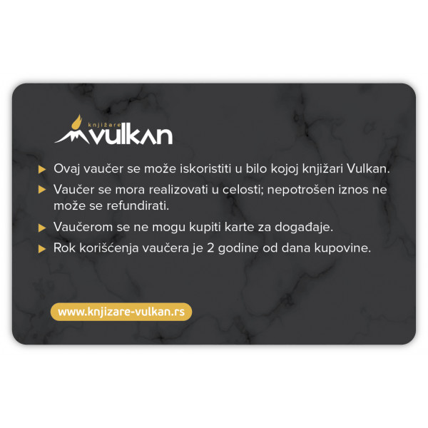 GIFT KARTICA / VAUČER Crna 3000 
