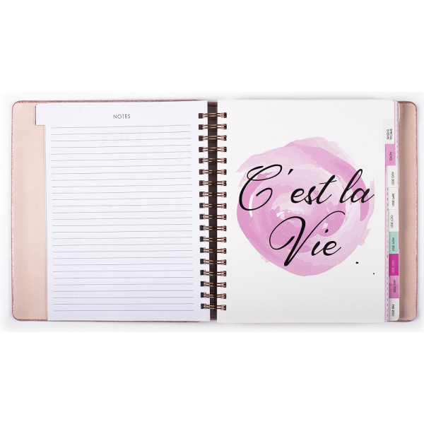 Planer 2021/2022 C'EST LA VIE Pink 