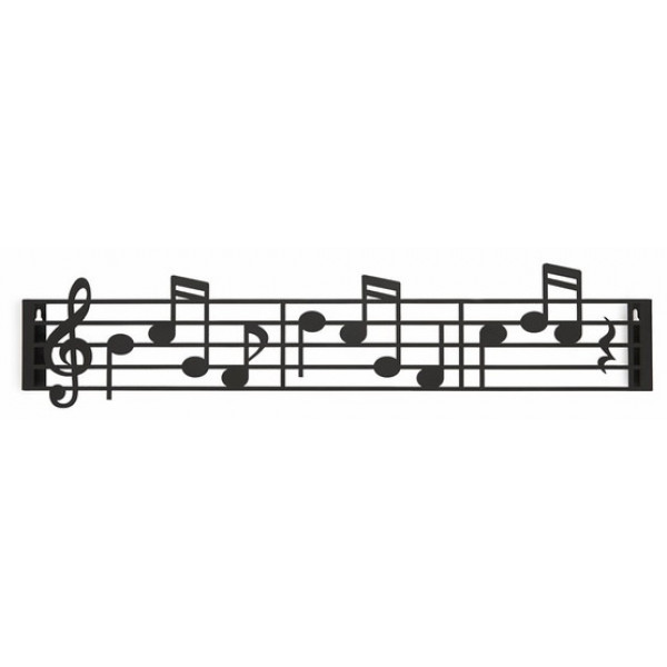 Čiviluk za jakne CRNI 