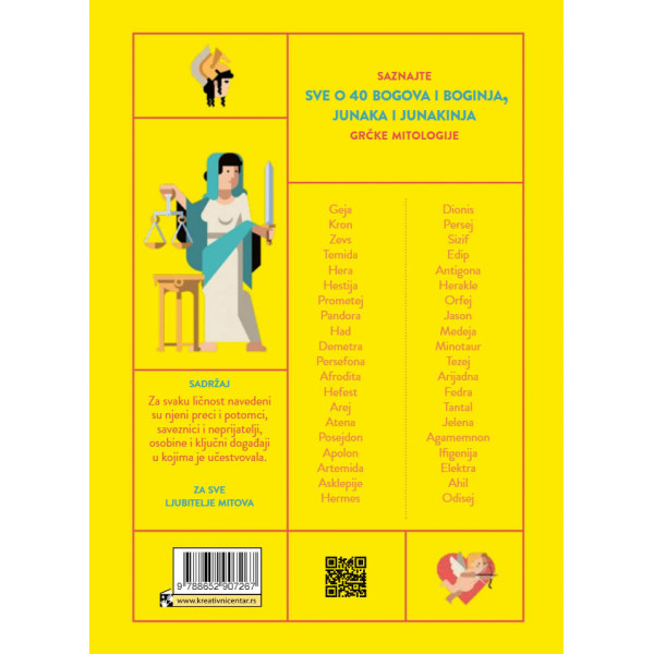 BOGOVI 40 grčkih bogova i junaka 