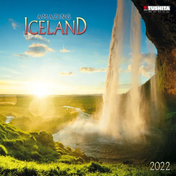 Zidni kalendar AMAZING ICELAND 2022 