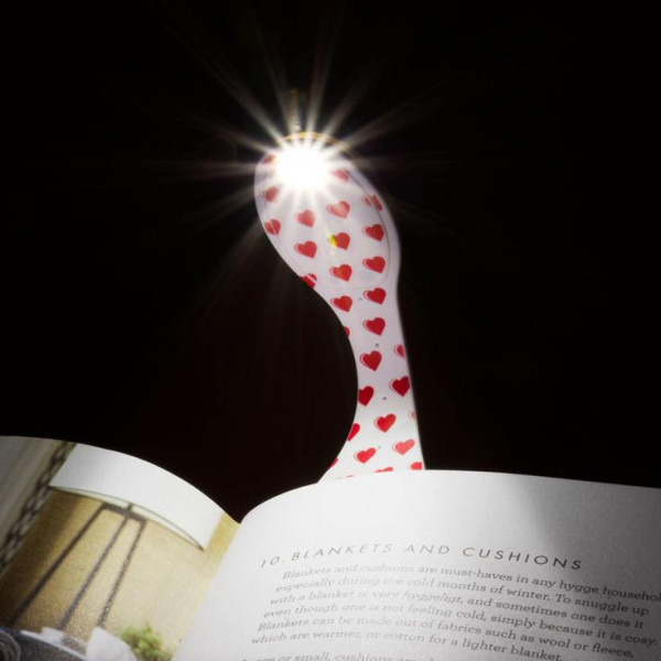 Lampica za knjige FLEXILIGHT Hearts 