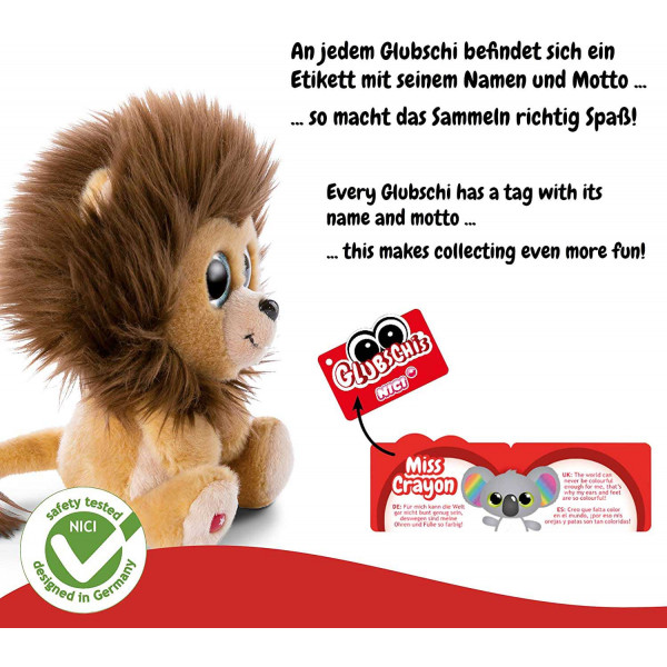 Plišana igračka GLUBSCHIS Lion Cliff 15 cm 