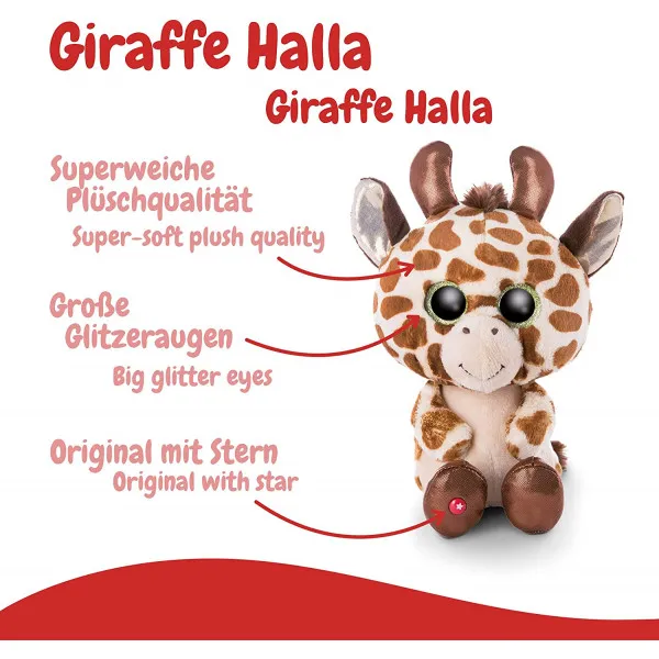 Plišana igračka GLUBSCHIS Giraffe Halla 25 cm 