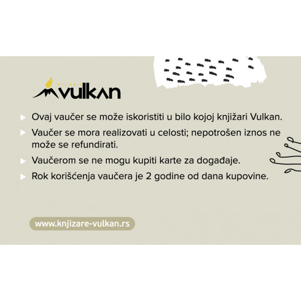 GIFT KARTICA / VAUČER  sivo žuta 1000 