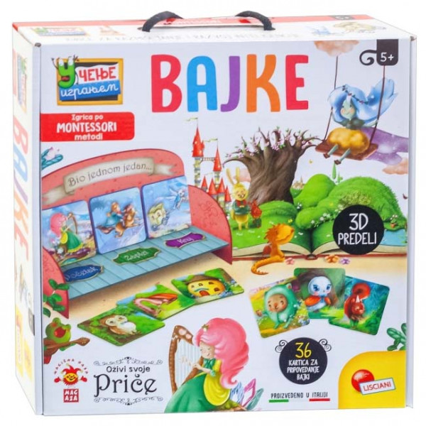 MONTESORI kreativna igra BAJKE 
