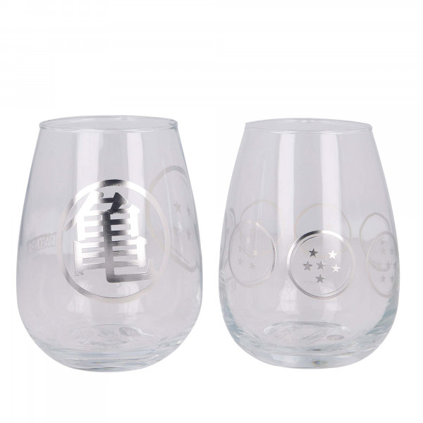 DRAGON BALL  dve staklene čaše 