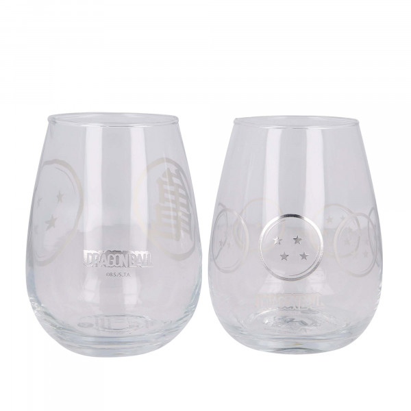 DRAGON BALL  dve staklene čaše 