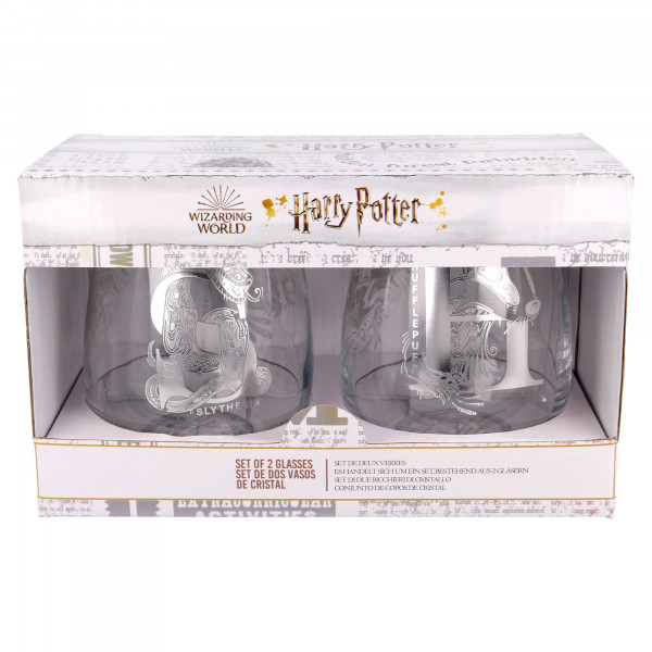 HARRY POTTER set dve staklene čaše 510ml 