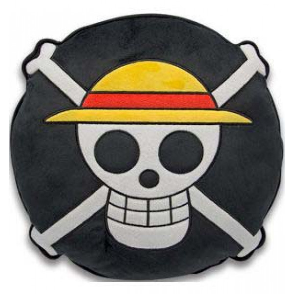 ONE PIECE okrugli jastuk SKULL 