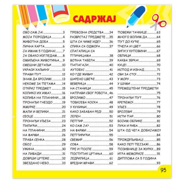 OTKRIVAM, STVARAM I SMIŠLJAM SA 5 GODINA 