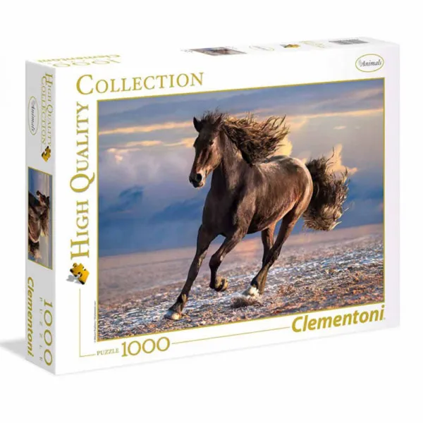 Puzzle 1000 FREE HORSE Clementoni 